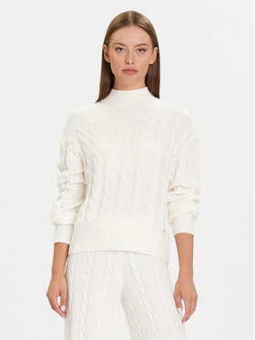 Guess Guess Dolčevita W5BR30 Z1192 Écru Relaxed Fit