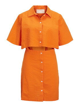 JJXX JJXX Krekla kleita 12226608 Oranžs Comfort Fit