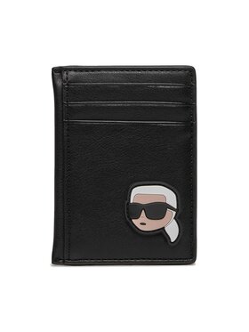 KARL LAGERFELD KARL LAGERFELD Pouzdro na kreditní karty 236W3228 Černá