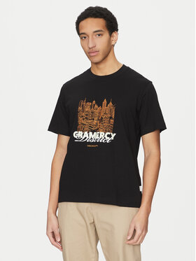 Jack&Jones Jack&Jones Marškinėliai Boston 12272981 Juoda Relaxed Fit