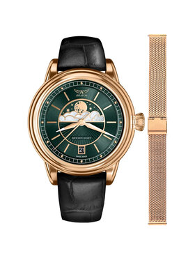 Aviator Aviator Orologio V.1.33.2.263.4BM-SET Oro rosa