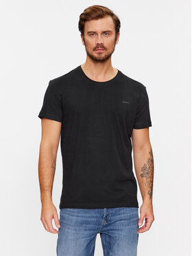 Gant Gant 2 t-kreklu komplekts C-Neck 2 Pack 900002008 Melns Regular Fit