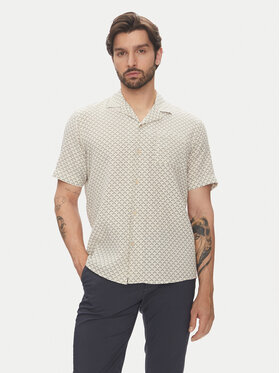 Pierre Cardin Pierre Cardin Koszula C6 45610.0458 Beżowy Regular Fit