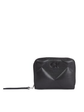 Calvin Klein Calvin Klein Portafoglio grande da donna Quilt K60K611783 Nero