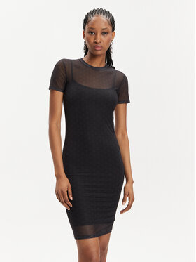 HUGO Hugo Haljina za svaki dan Nasaja_B 50514940 Crna Slim Fit