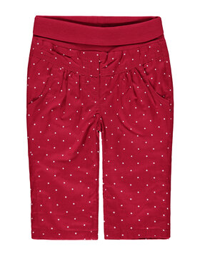 Kanz Kanz Spodnie materiałowe 1922054-0003 Czerwony Basic Fit