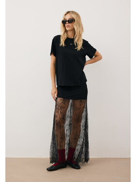 BIZUU BIZUU Maxi sukně FLACE Černá Standard Fit