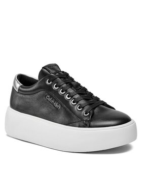 Calvin Klein Calvin Klein Αθλητικά Bubble Cupsole Lace Up HW0HW01861 Μαύρο