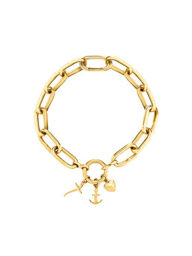 Breil Breil Bransoletka LOVE TIES Złoty