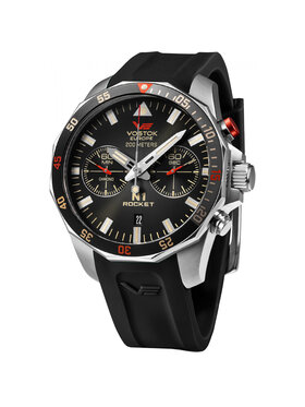Vostok Europe Vostok Europe Zegarek 6S21-225A618S Czarny