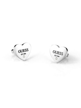 Guess Guess Naušnice JUBE02177JW-RH Stříbrná