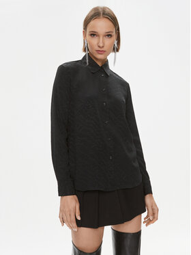 Pinko Pinko Cămașă Smorzare 100121 A193 Negru Regular Fit