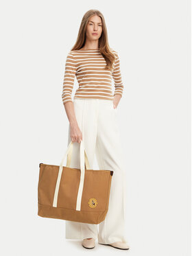 Tommy Hilfiger Tommy Hilfiger Ročna torba Th Summer Tote AM0AM13557 Rjava