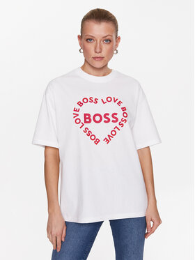 Boss Boss T-Shirt C Ebase Vd 50491408 Bílá Relaxed Fit