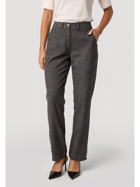 QUIOSQUE QUIOSQUE Spodnie materiałowe Quiosque 3VS001201 Szary Regular Fit