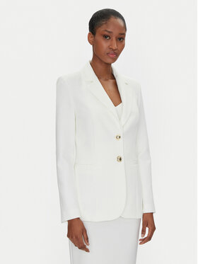 Rinascimento Rinascimento Sacou CFC0122814003 Alb Regular Fit