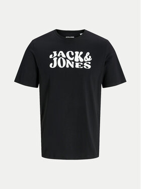 Jack&Jones Pidžama Elton 12266998 Crna Standard Fit