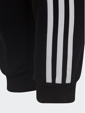 Adidas Spodnji Del Trenirke Adidas Essential 3-Stripes Joggers H65796 Črna Regular Fit