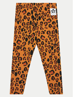 MINI RODINI Mini Rodini Leggings Basic Leopard 1000001013 Marrone Slim Fit