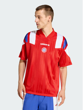 adidas adidas Koszulka techniczna 172417 Czerwony Regular Fit