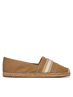 Tommy Hilfiger Tommy Hilfiger Espadryle Hilfiger Webbing Espadrille FW0FW09334 Brązowy