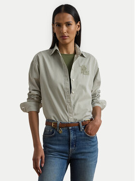 LAUREN RALPH LAUREN LAUREN RALPH LAUREN Camicia 200963670001 Verde Relaxed Fit