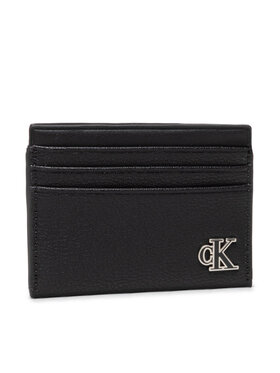 Calvin Klein Jeans Calvin Klein Jeans Custodie per carte di credito Minimal Monogram +Cc Card Case K60K609353 Nero