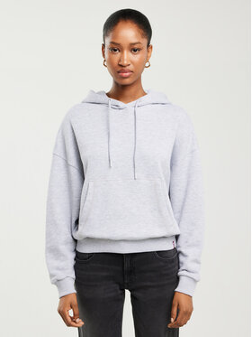 BIG STAR BIG STAR Bluza SUSANA Szary Basic Fit