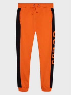Guess Guess Pantaloni da tuta N3RQ12 KA6R3 Arancione Regular Fit
