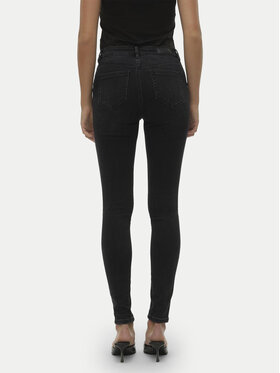 Vero Moda Jeans Hlače Flash 10298722 Črna Skinny Fit