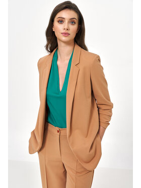 NIFE NIFE Marynarka Z49 Brązowy Regular Fit