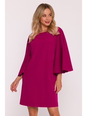 Stylove Stylove Sukienka elegancka s426 Fioletowy A-Line Fit