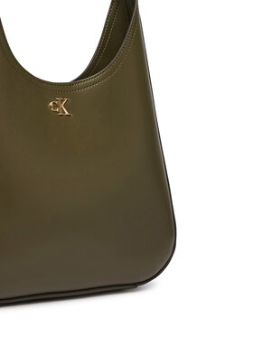 Calvin Klein Calvin Klein Handtasche Ck Medium Shoulder Bag LV04F3522G Dunkelgrün