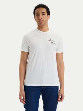 Calvin Klein Jeans Calvin Klein Jeans Tricou LV04RG837G Alb Regular Fit