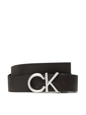 Calvin Klein Calvin Klein Pánský pásek Adj/Rev Ck Metal Bombe Pb 35Mm K50K510630 Černá