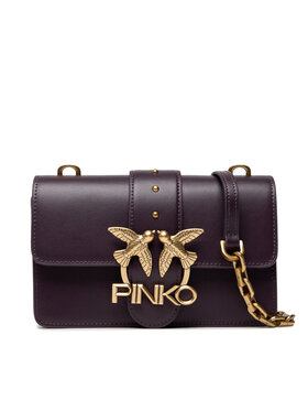 Pinko Pinko Handtasche Love Mini Icon Simply 6 Cl AI 22-23 PLTT 1P22TW Y5H7 Dunkelrot