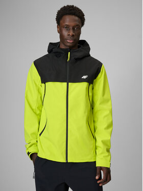 4F 4F Kurtka przejściowa CITY JACKETS Zielony Regular Fit