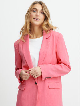 Fransa Fransa Sakko 20611135 Rosa Loose Fit