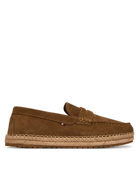 Tommy Hilfiger Tommy Hilfiger Espadrilles Flexible Hilfiger Sde Espadrille FM0FM05794 Barna