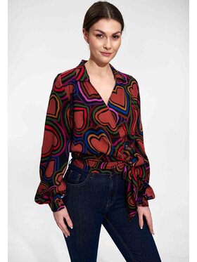 FIGL FIGL Blúzka M868 Farebná Regular Fit