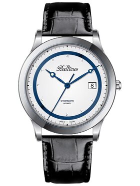 Balticus Balticus Zegarek BALTICUS BLT-BALSTSWBLU Srebrny