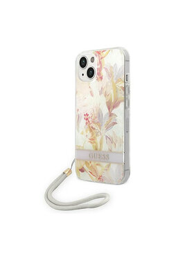 Guess Guess Etui na telefon Flower Cord Fioletowy