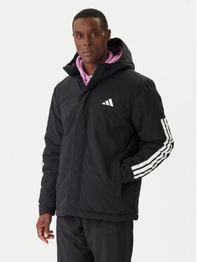 adidas adidas Zimné bundy Climawarm 3-Stripes JY8303 Čierna Regular Fit