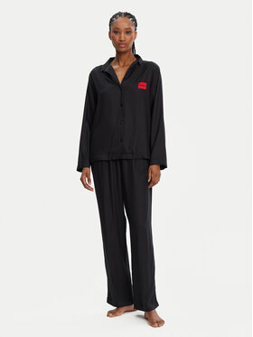 HUGO HUGO Pijama Elle 50531526 Negru Relaxed Fit