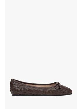 Estro Estro Ballerine ER00117154 Marrone