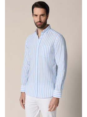 Lancerto Lancerto Koszula Candida KO073126000028 Niebieski Regular Fit