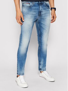 Tommy Jeans Tommy Jeans Дънки Austin DM0DM09555 Син Slim Fit