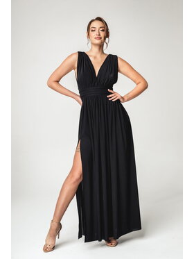 Aurora Aurora Večerní šaty Aurelia Černá Feminine Fit