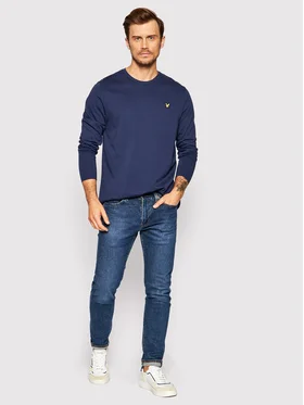 LYLE & SCOTT Longsleeve Plain TS512VOG Σκούρο μπλε