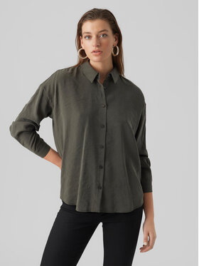 Vero Moda Vero Moda Hemd Queeny 10295908 Grau Regular Fit